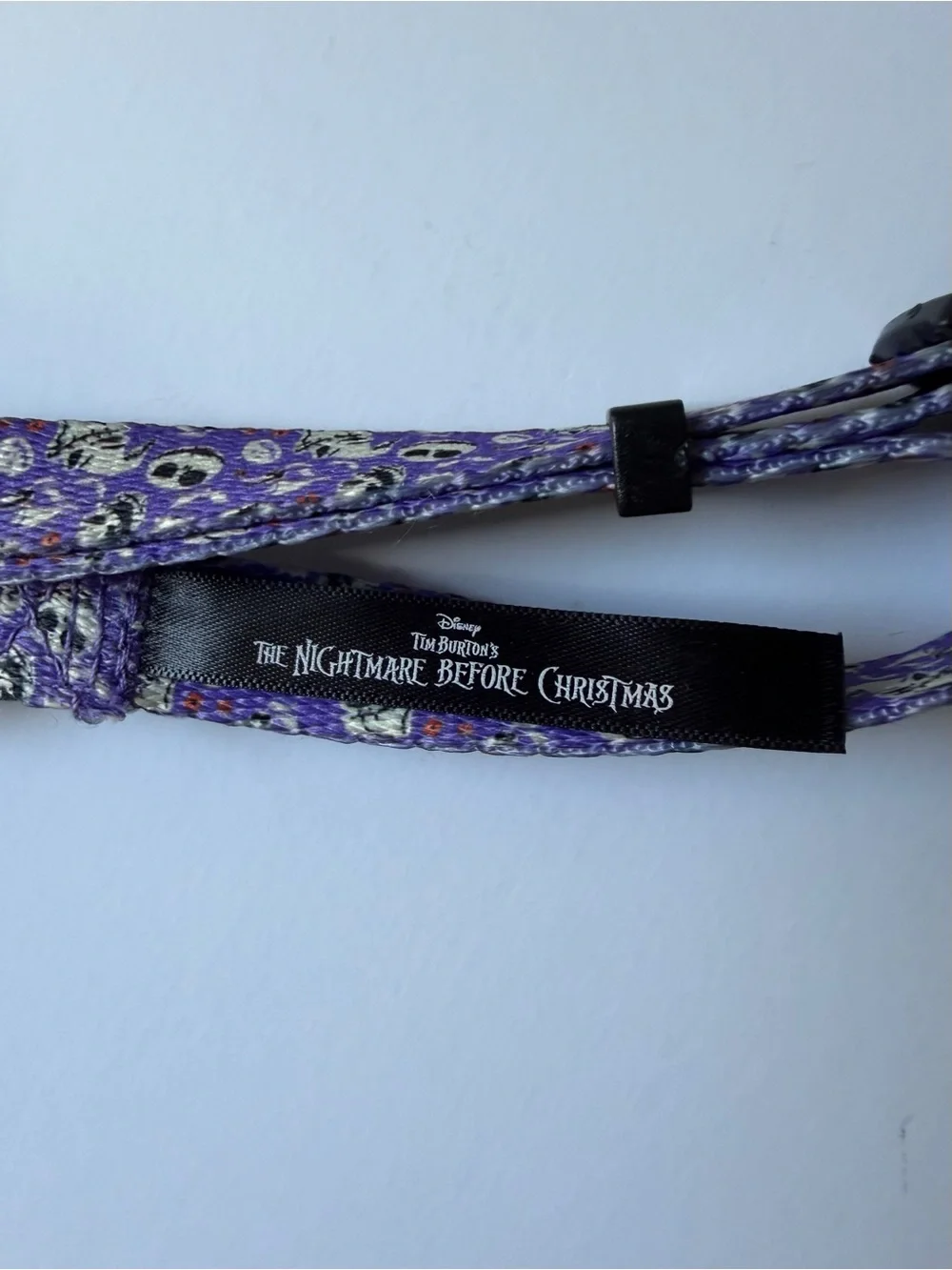 Disney The Nightmare Before Christmas Purple Jack Skellington Dog Collar Small